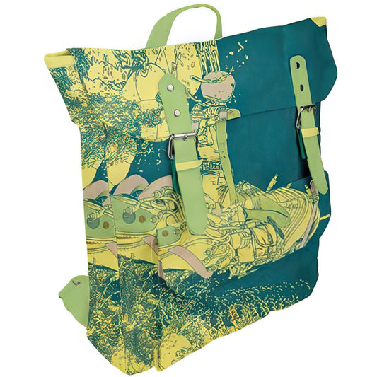 Backpack 04 - Future Shock - Green & Yellow