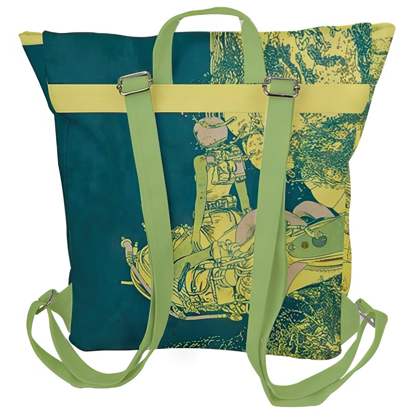 Backpack 04 - Future Shock - Green & Yellow