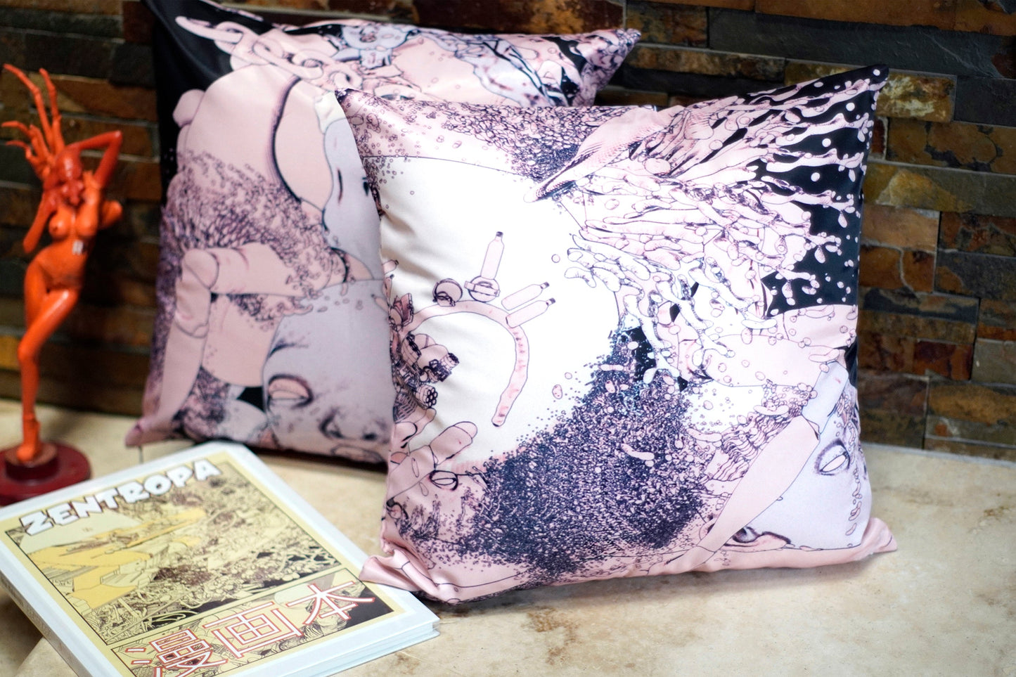 Xentropa Doll Throw Pillow