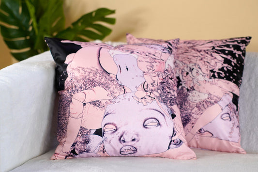 Xentropa Doll Throw Pillow