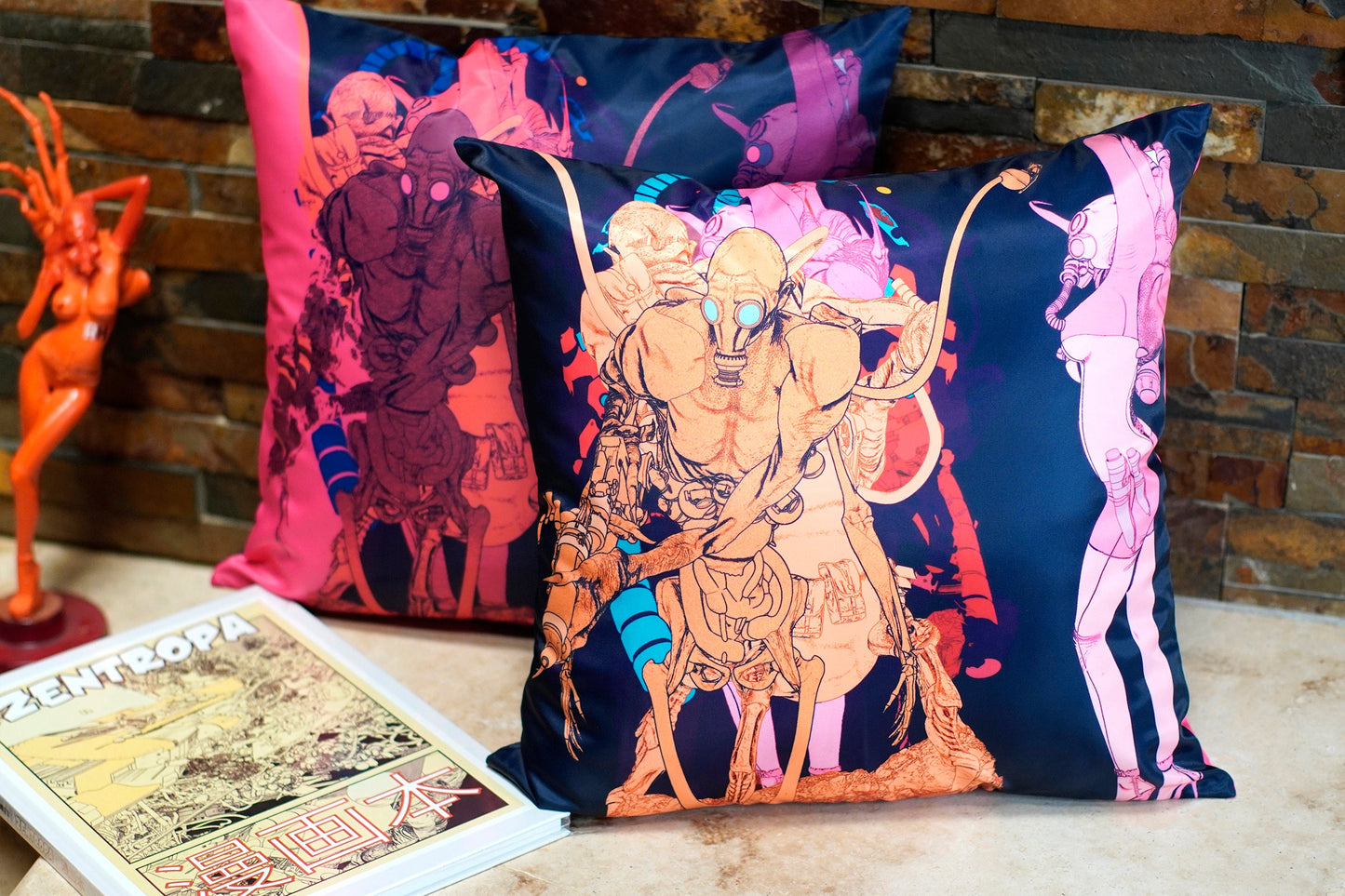Xen Wear pillow - Neon Monster