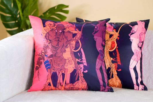 Xen Wear pillow - Neon Monster