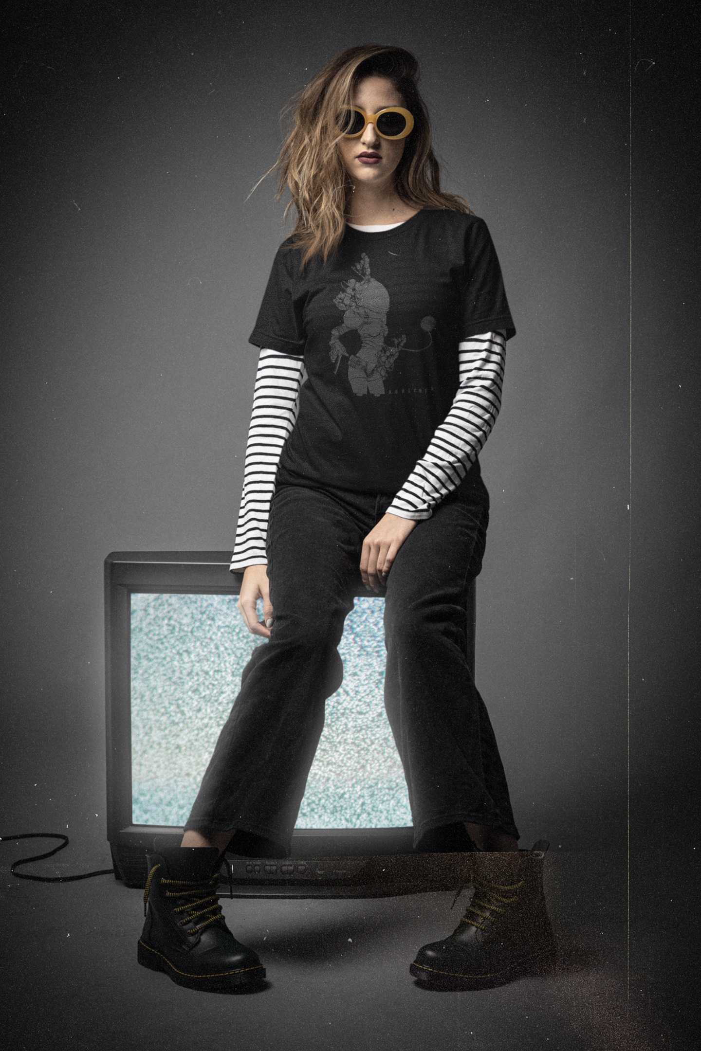 Space Girl Tee - Center